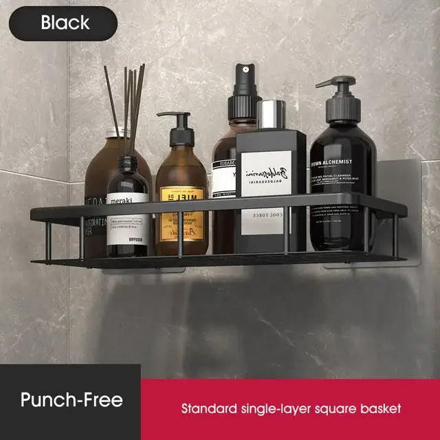 Silver Double Tier Shower Shelf