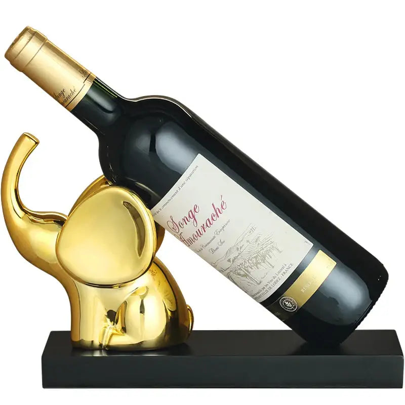 Silver Elephant Wine Rack