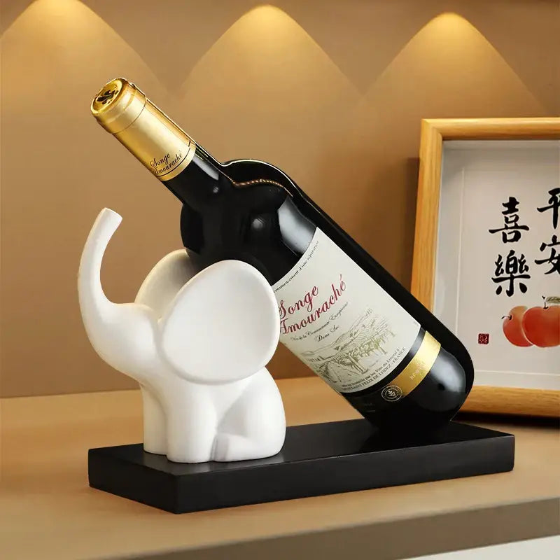 Silver Elephant Wine Rack