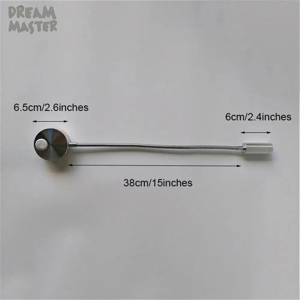 Silver Flexible LED Lamp