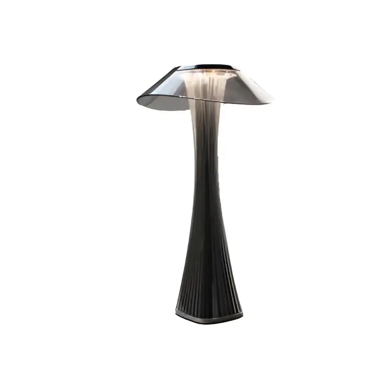 Silver Crystal Table Lamp