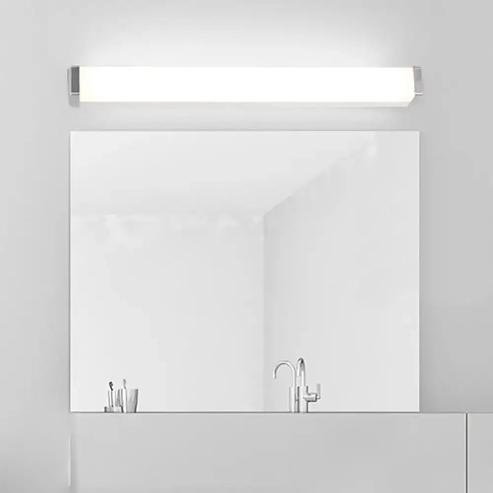 Silver Rectangular LED Light
