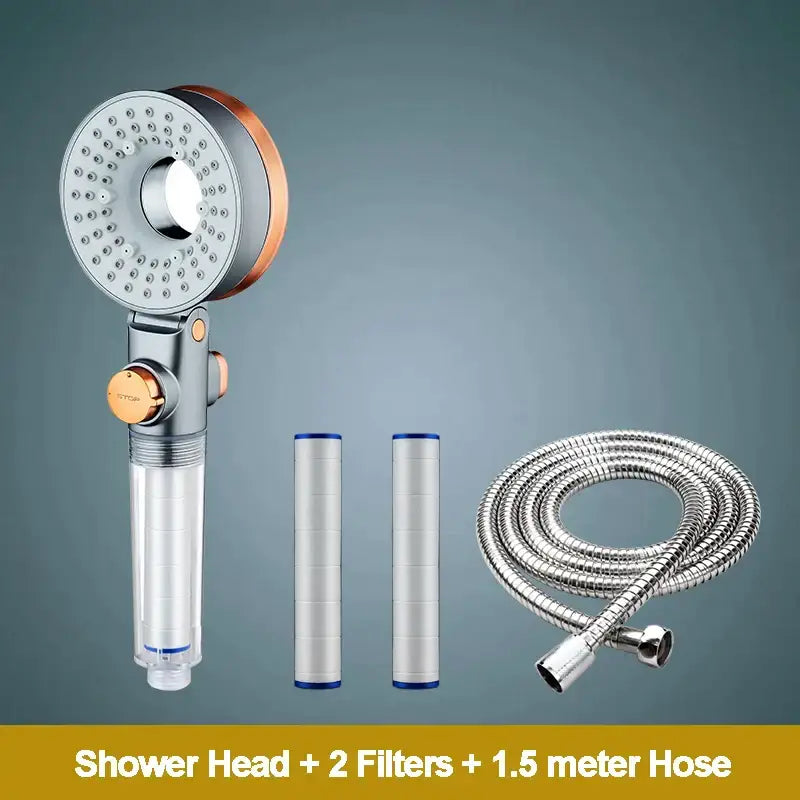 Rose Gold Dual Shower Head