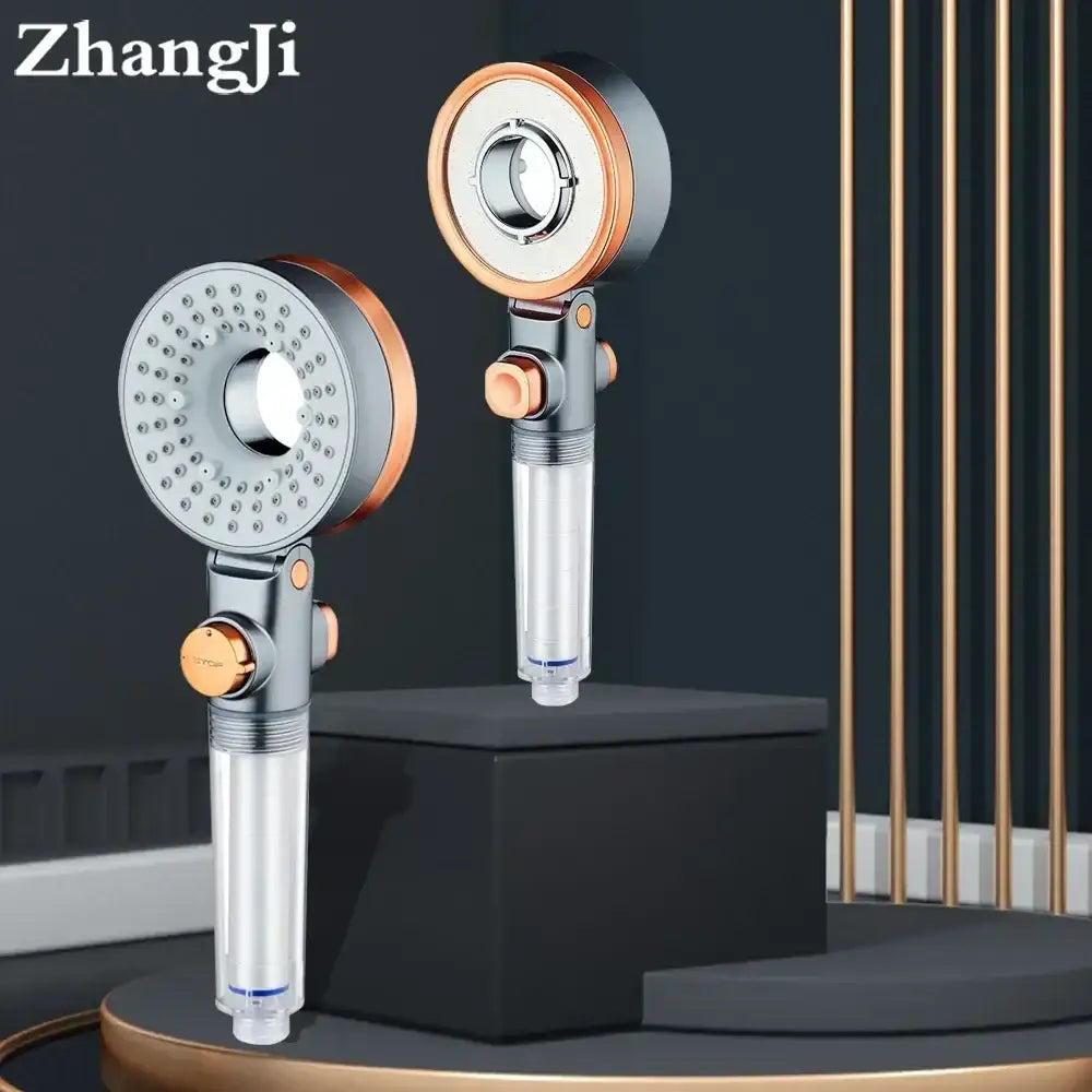 Silver Dual Shower Head