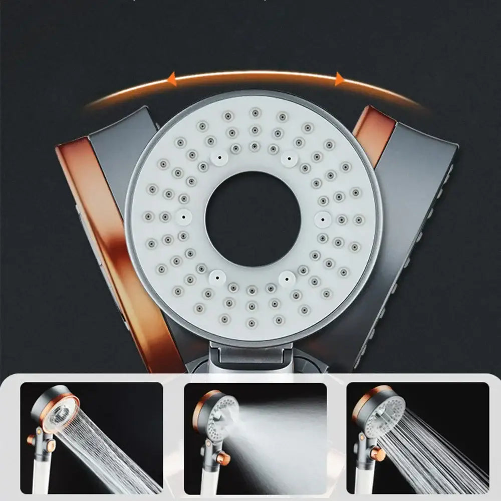 Rose Gold Dual Shower Head