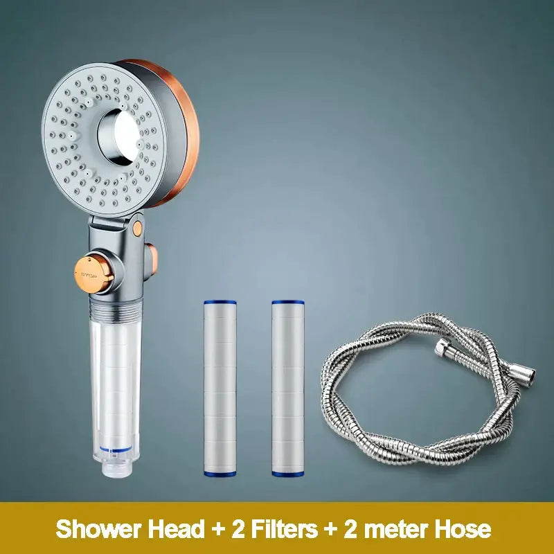 Rose Gold Dual Shower Head