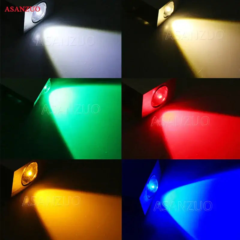 Silver Square Solar Lamp