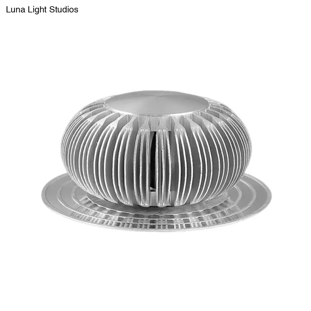 Silver Starburst Wall Sconce