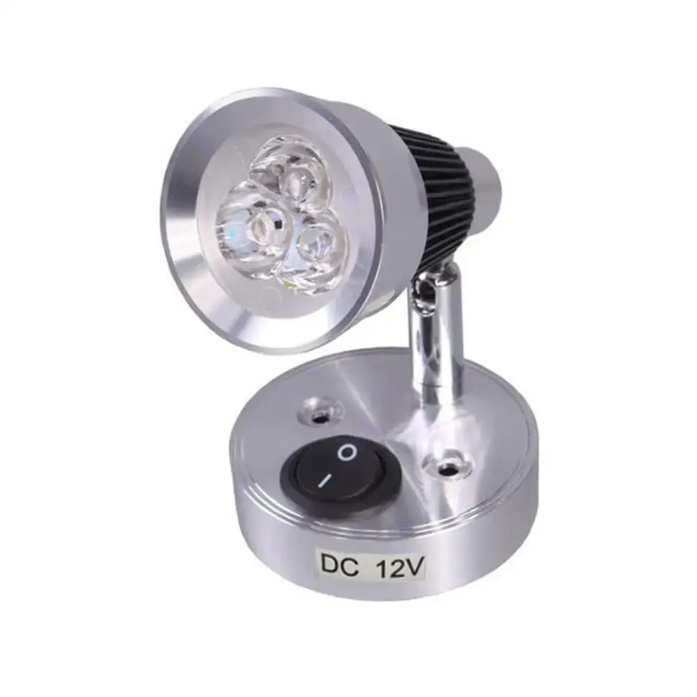 Silver Modern Reading Light