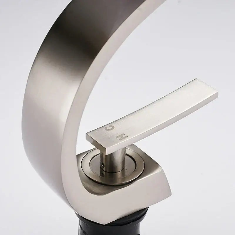 Chrome Waterfall Basin Faucet
