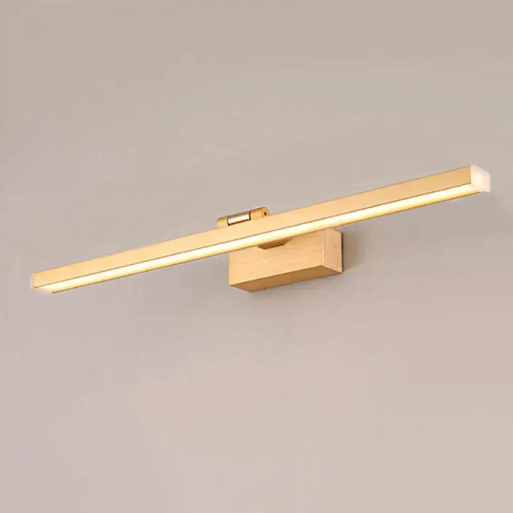 Silver Linear Vanity Light