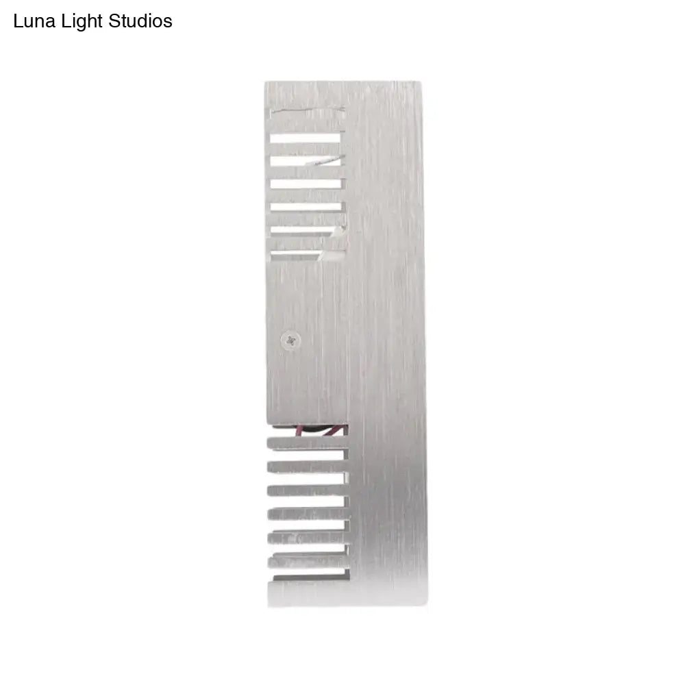 Aluminum LED Slotted Wall Sconce
