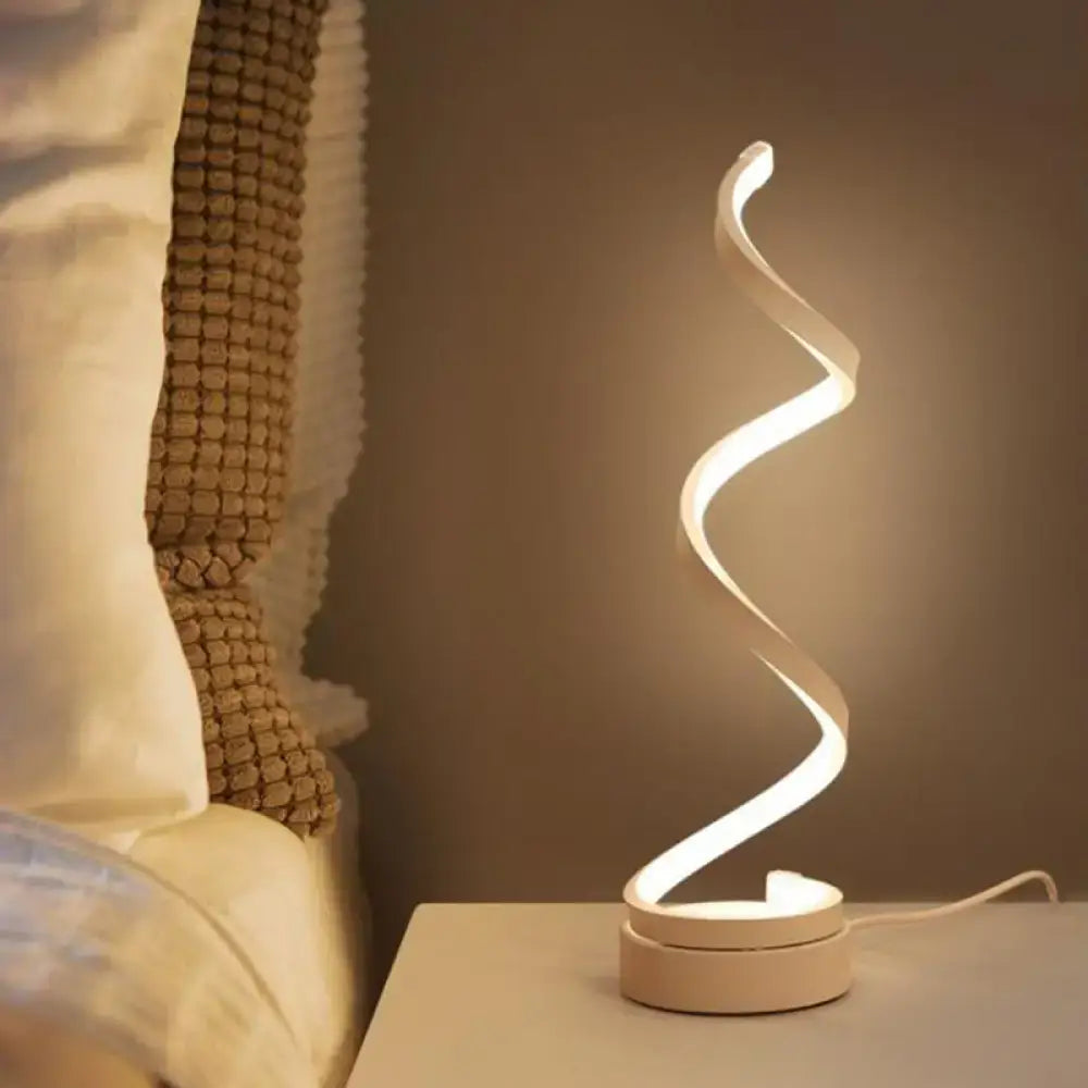 Black Gold LED Table Lamp