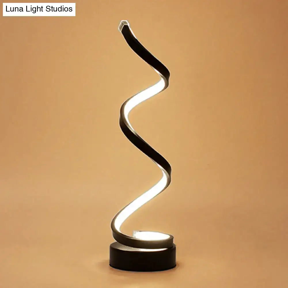 Black Gold LED Table Lamp