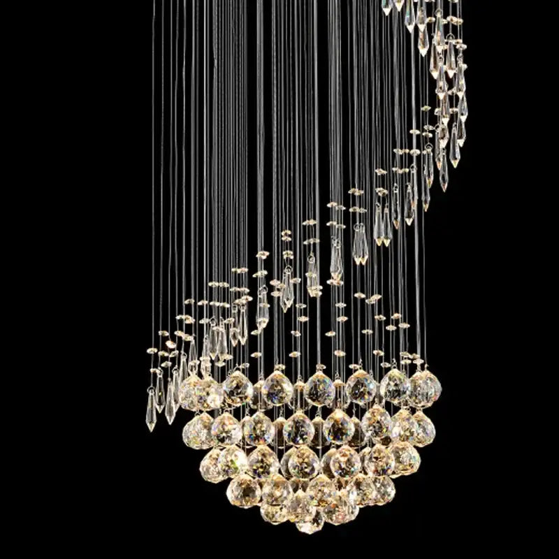 Crystal 300cm Staircase Chandelier