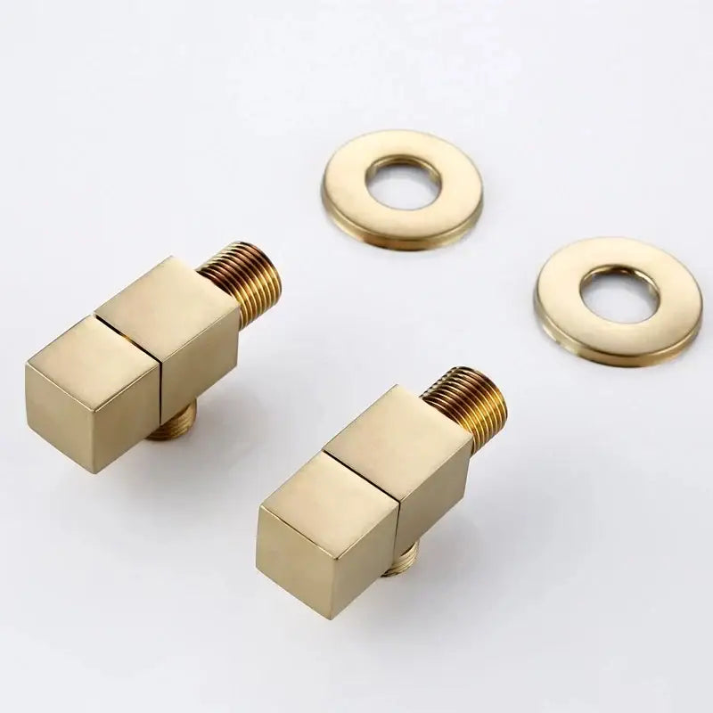 Black Brass Angle Valve