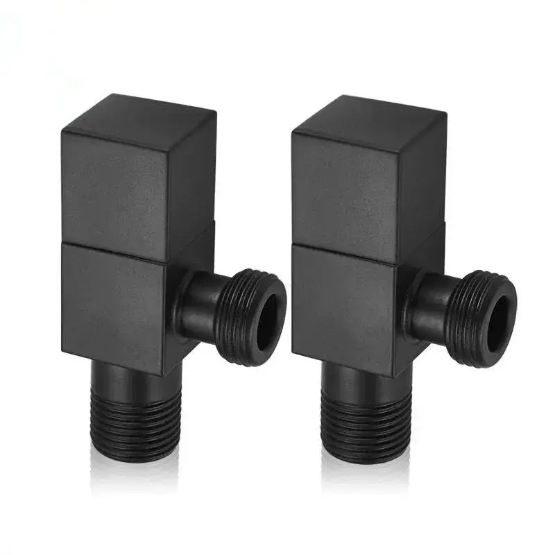 Black Brass Angle Valve
