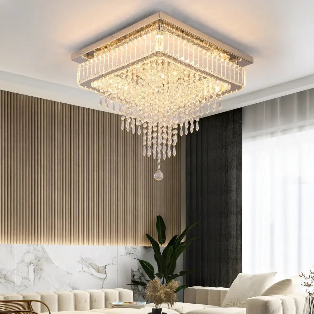 Crystal LED Pendant Chandelier