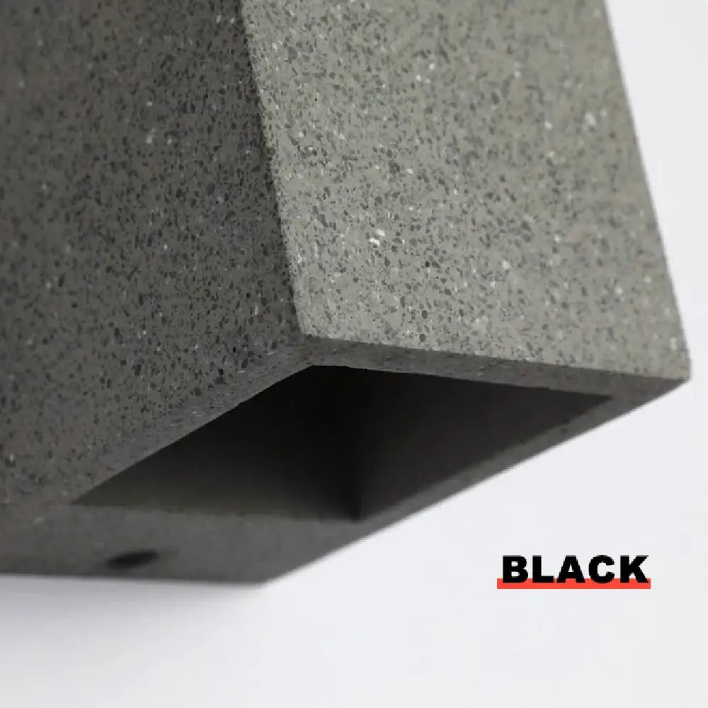 Gray Cement Wall Sconce