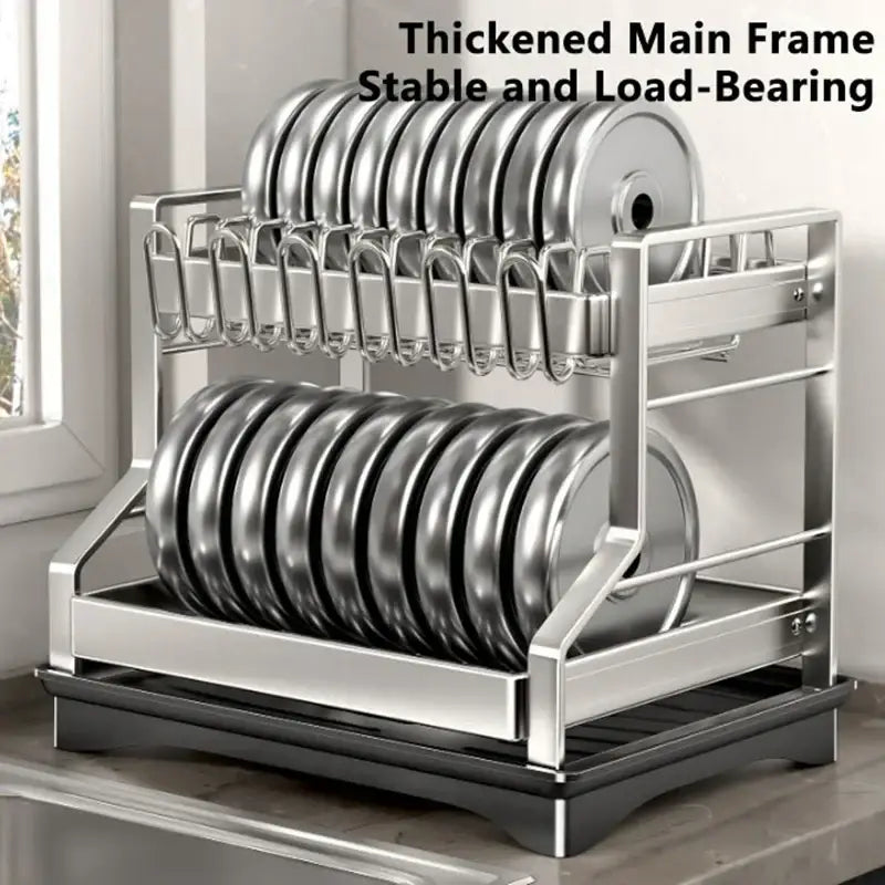Black Dish Drying Rack