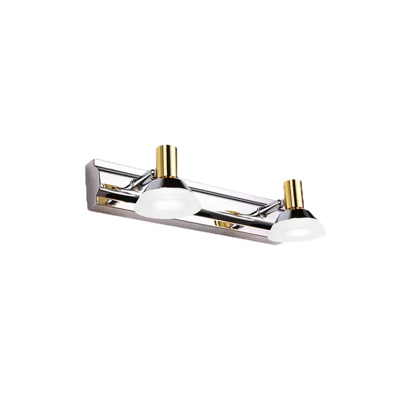 Chrome Gold Vanity Light