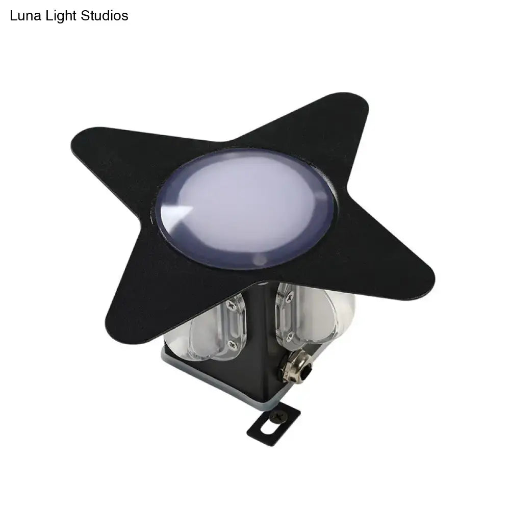 Black Petals Wall Sconce