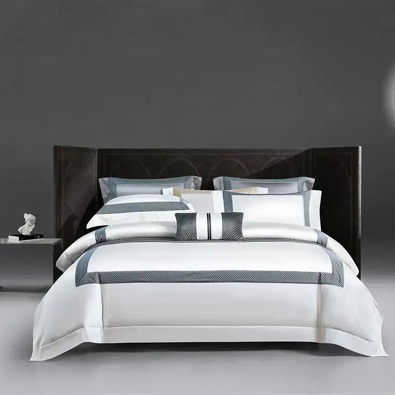 Cotton Striped Bedding Set