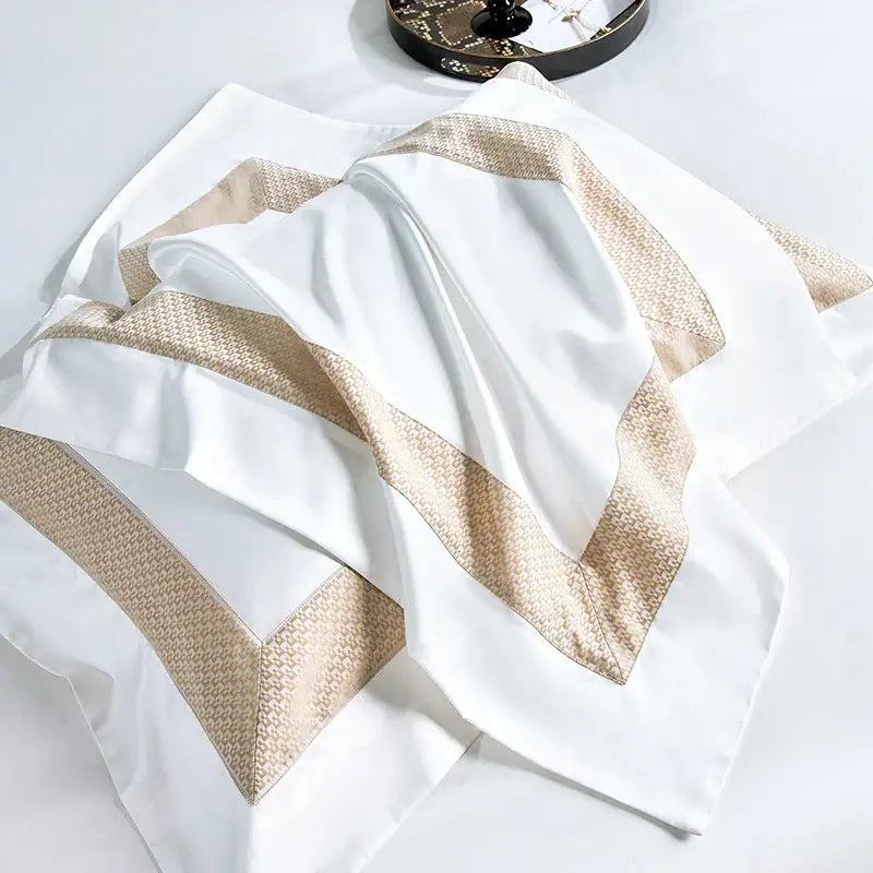 Cotton Striped Bedding Set