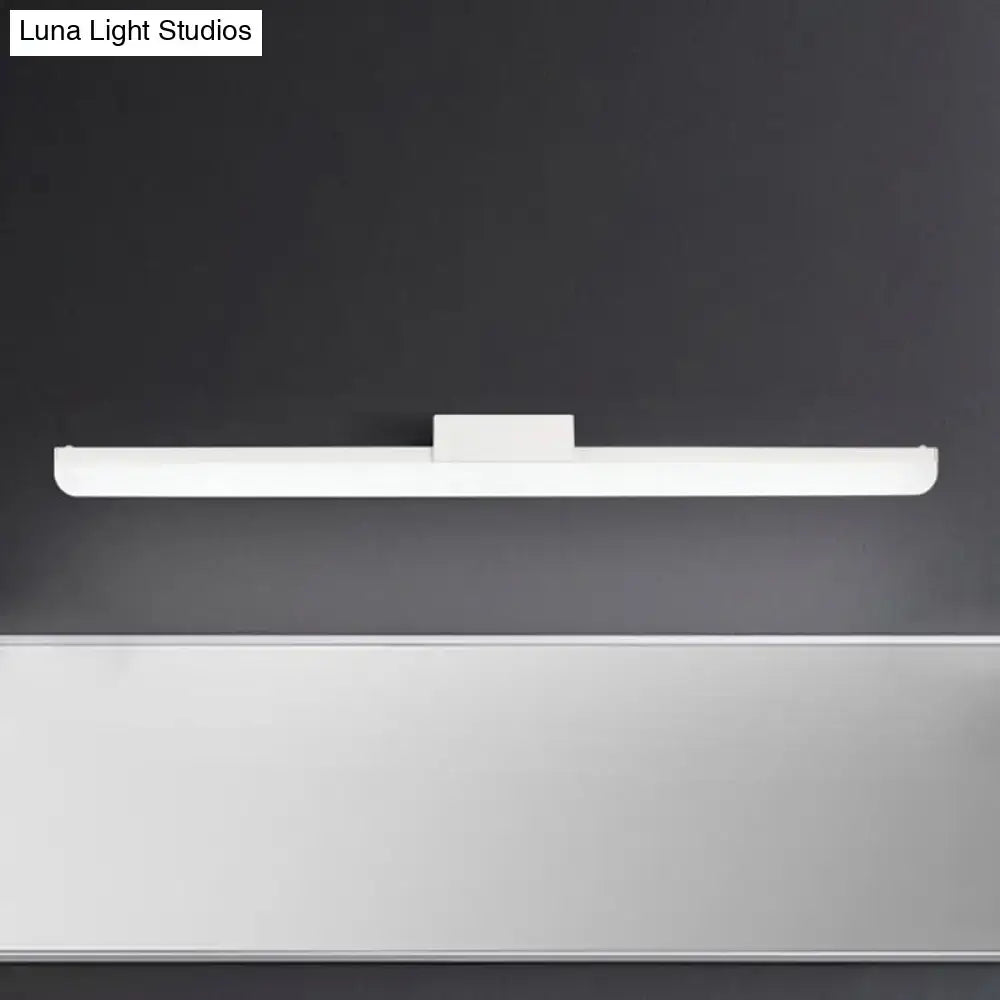 Black White Linear Sconce