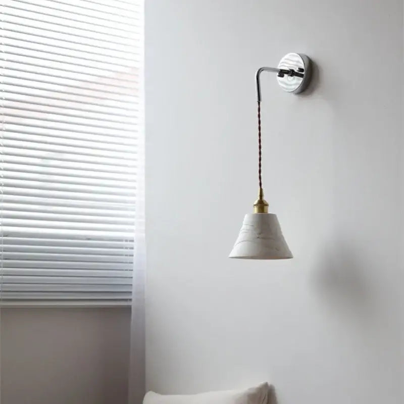 Brass Glass LED Sconce