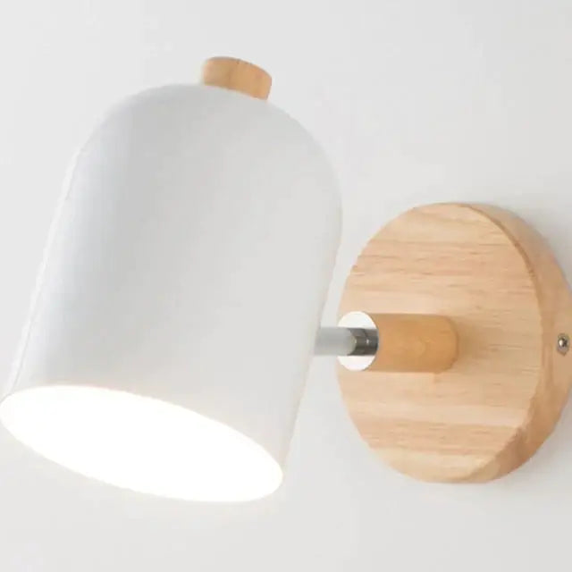 Teal Wood Wall Sconce