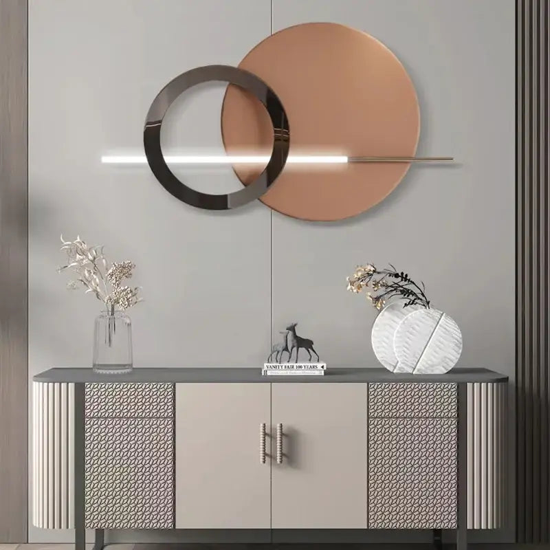 Teal Gold LED Sconce
