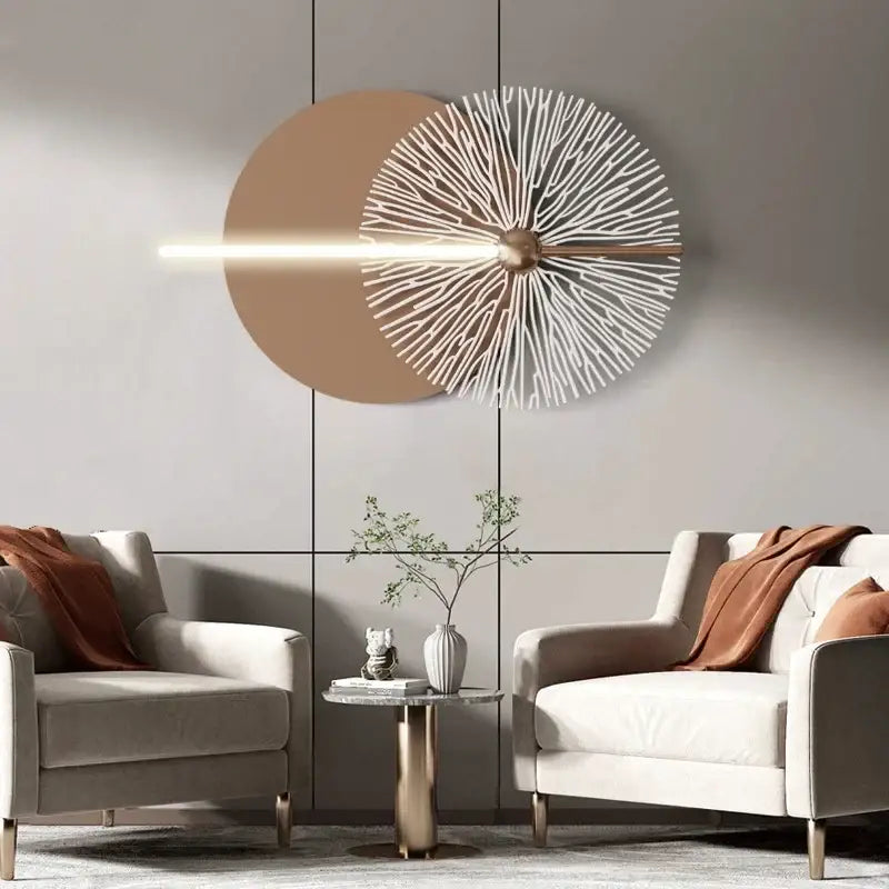 Teal Gold LED Sconce
