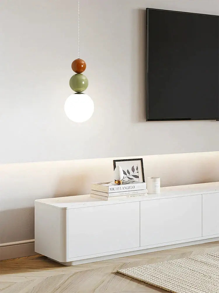 Sage Green Glass Pendant Light