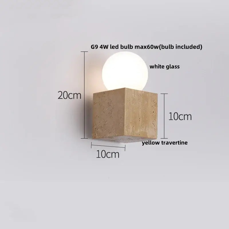 Terrazzo Cube Wall Light