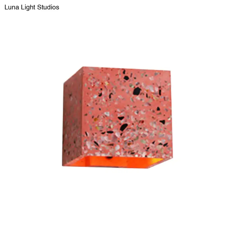 Terrazzo Square Wall Sconce