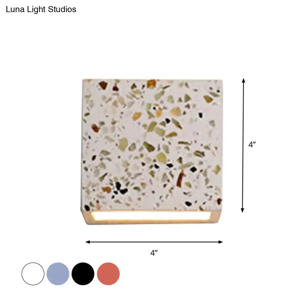 Terrazzo Square Wall Sconce