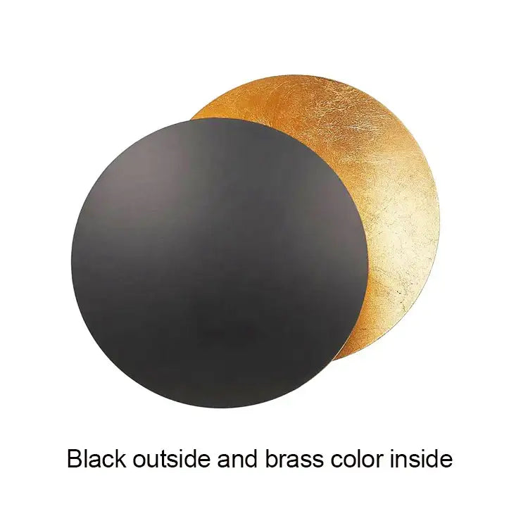 Copper Eclipse Wall Lamp