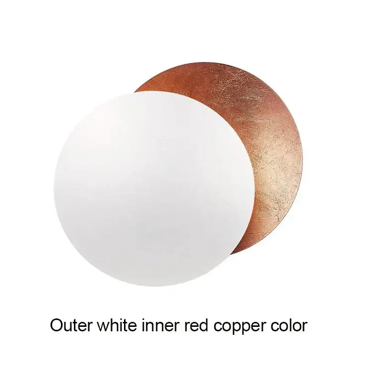 Copper Eclipse Wall Lamp