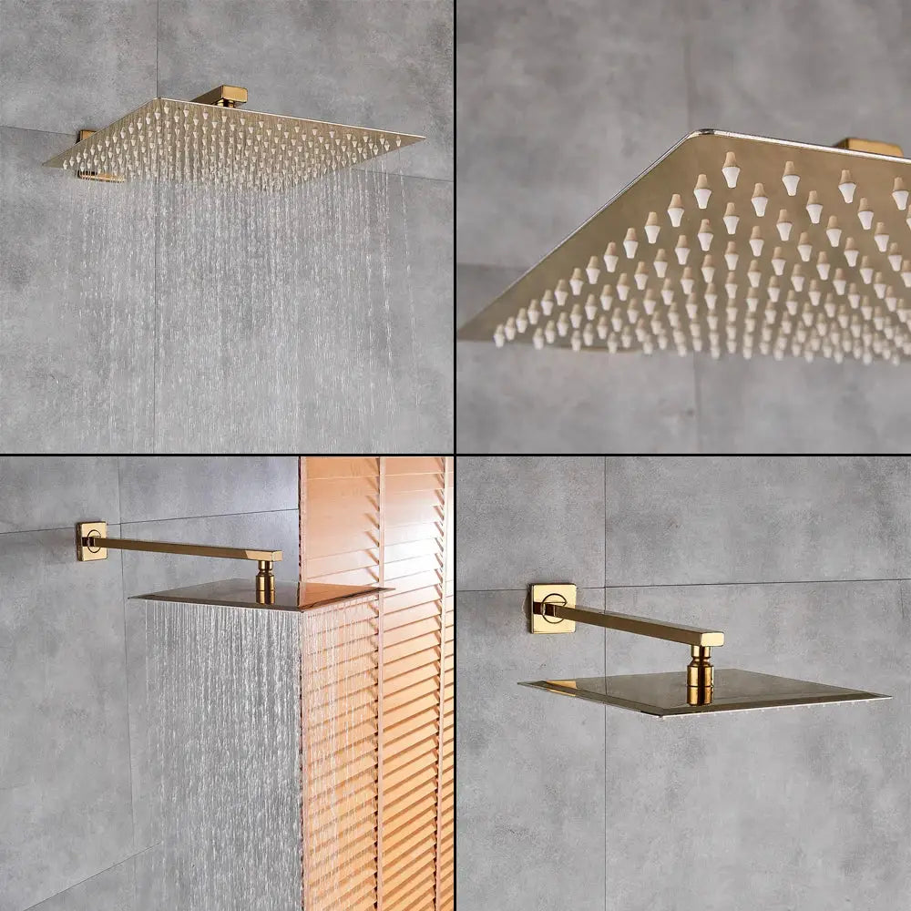 Gold Rain Shower Faucet