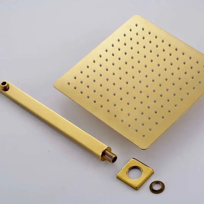 Gold Wall Shower Set