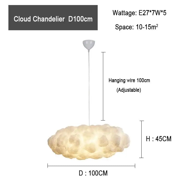 White Cloud Pendant Light