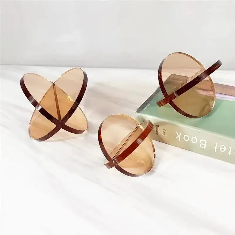 Tinted Glass Ball Semicircle