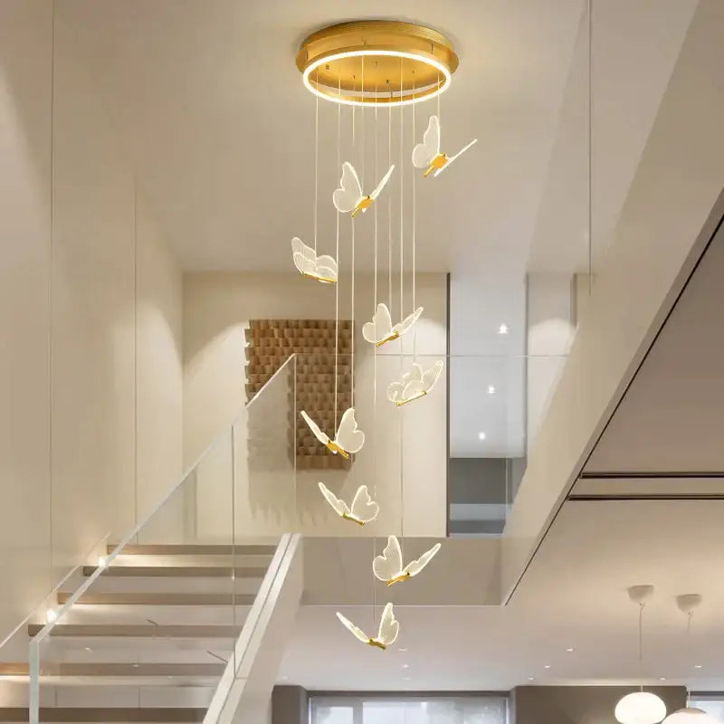 Butterfly Pendant Stair Light