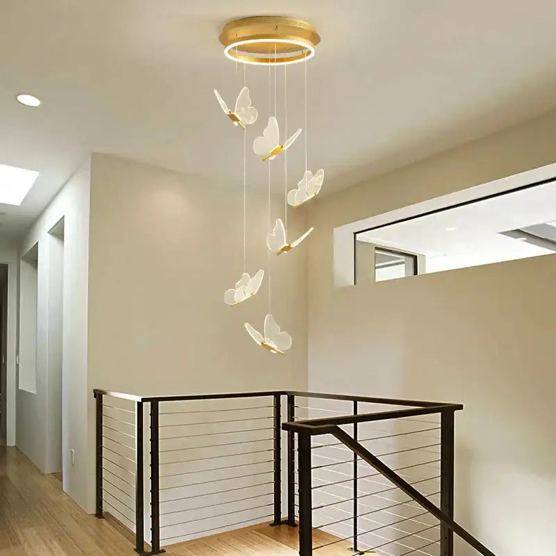 Butterfly Pendant Stair Light