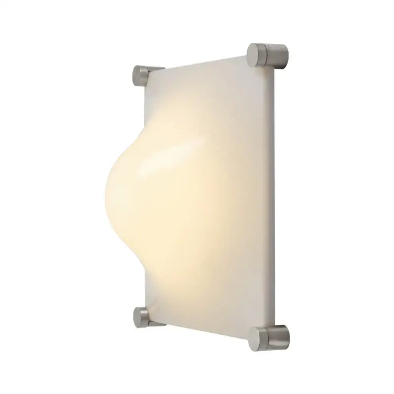 Cream Frosted Glass Sconce