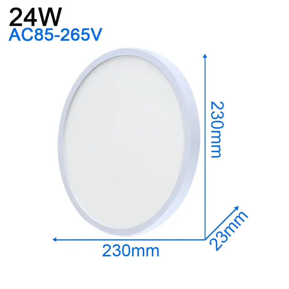 White Ultra-Thin Ceiling Light