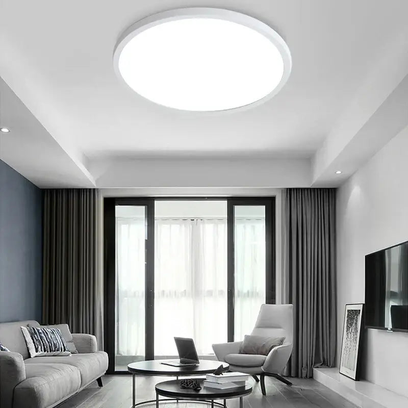 White Ultra-Thin Ceiling Light