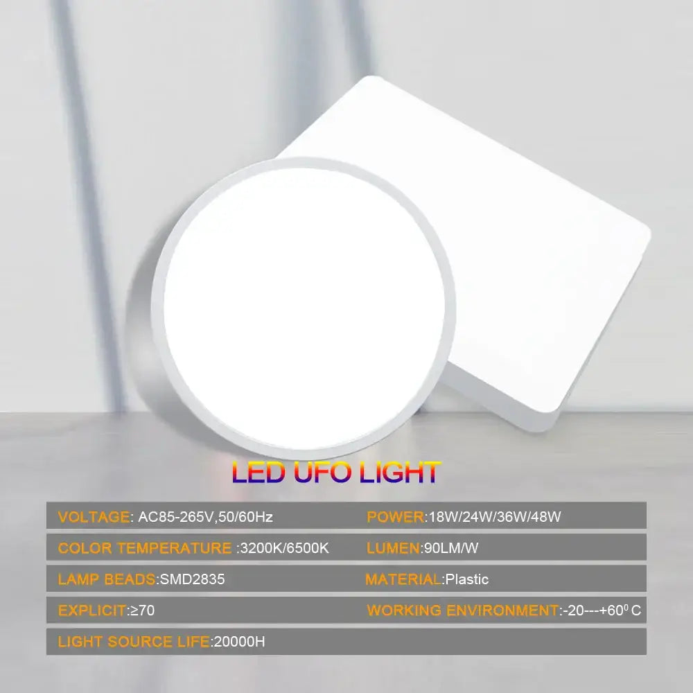White Ultra-Thin Ceiling Light