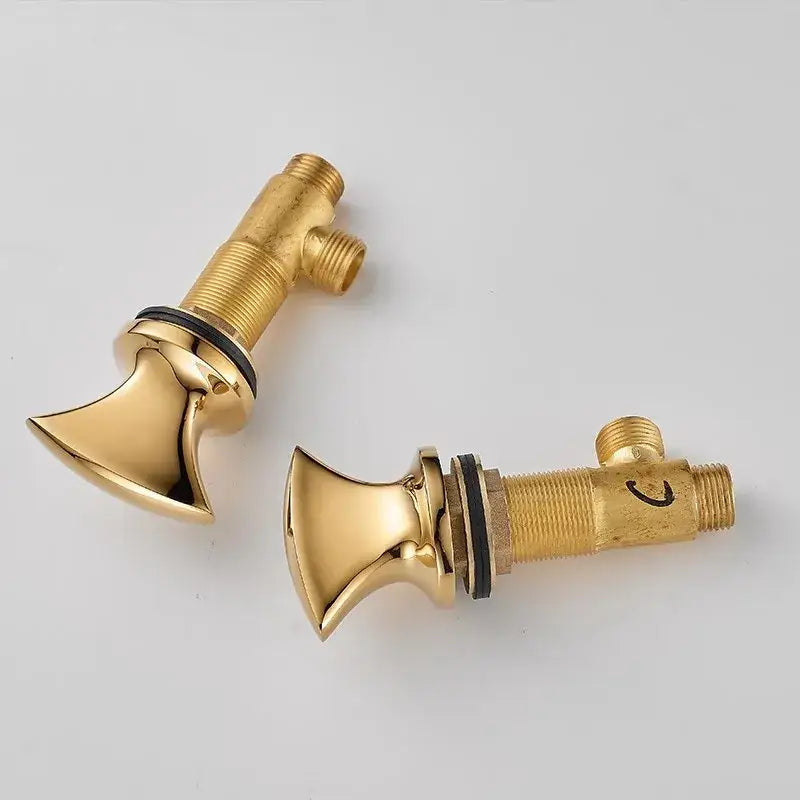 Black Gold Basin Faucet Waterfall Spout